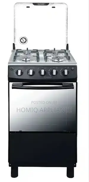 Sigma 4 Burner 50x50cm Gas Cooker With Auto Ignition – Black