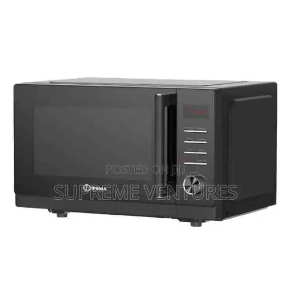 25l Microwave Sigma Multi Function, Grill Black