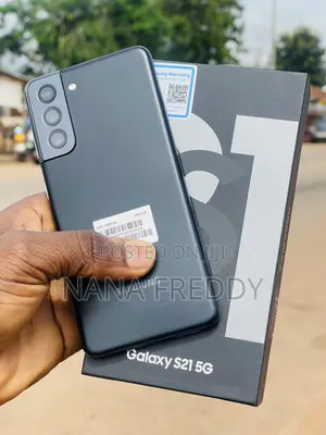 New Samsung Galaxy S21 5G 256 GB Black