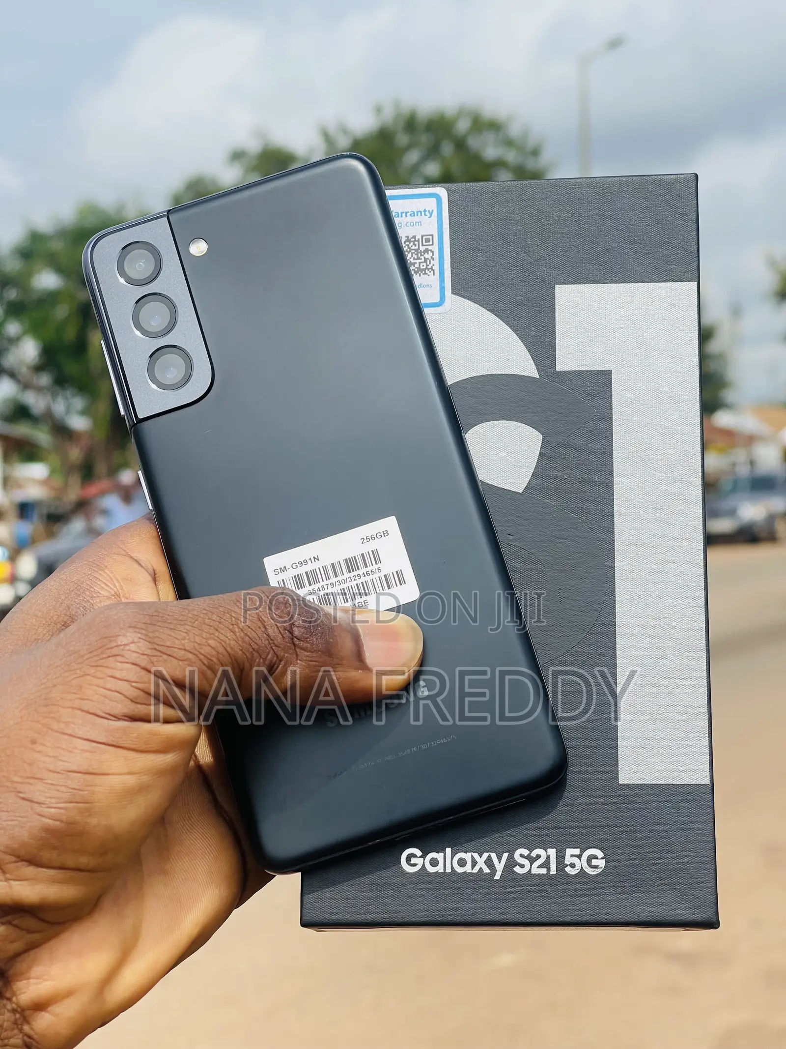 New Samsung Galaxy S21 5G 256 GB Black