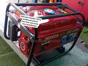 Clean Energy Pro Honda 7.5kva Petrol 8500watt Pull Start
