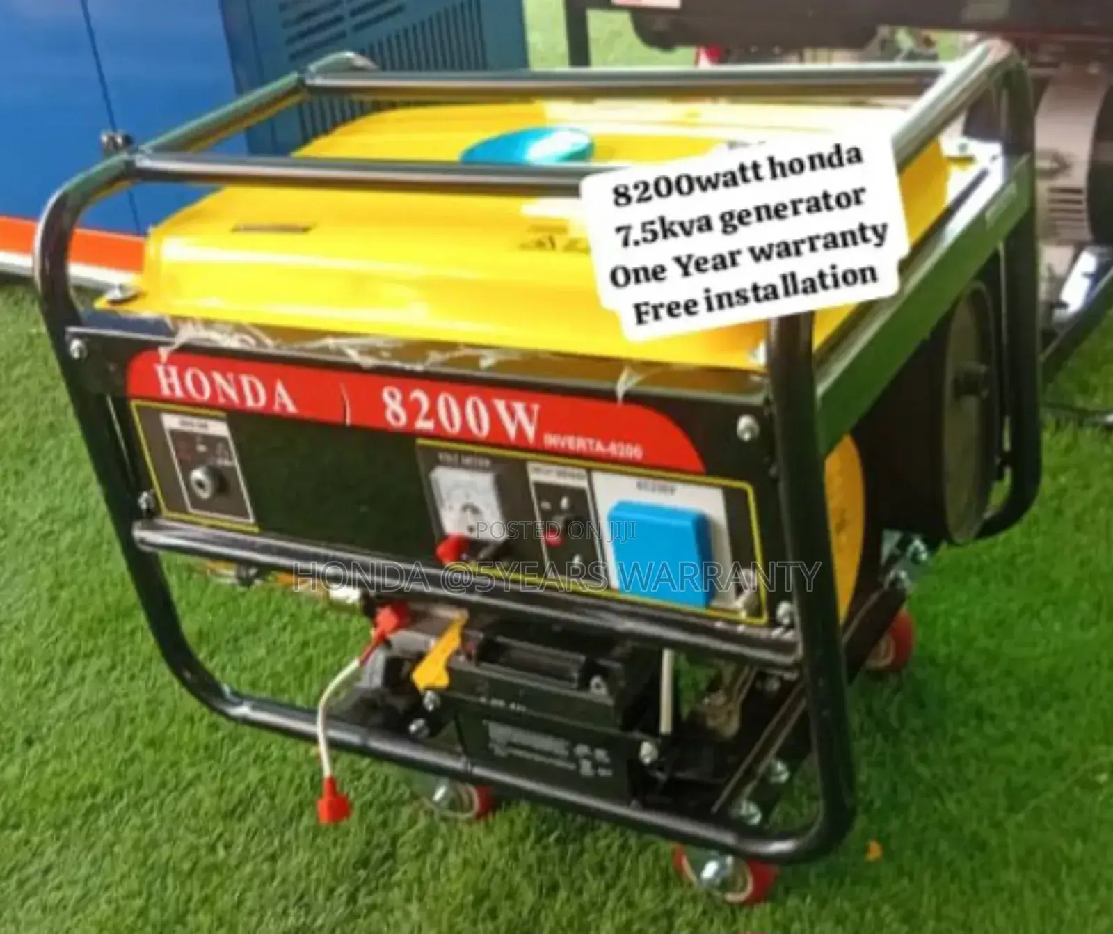 Amber Energy Honda 7.5kva Petrol 8200watt Generator 7.5kva