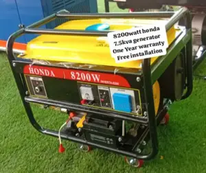 Amber Energy Honda 7.5kva Petrol 8200watt Generator 7.5kva