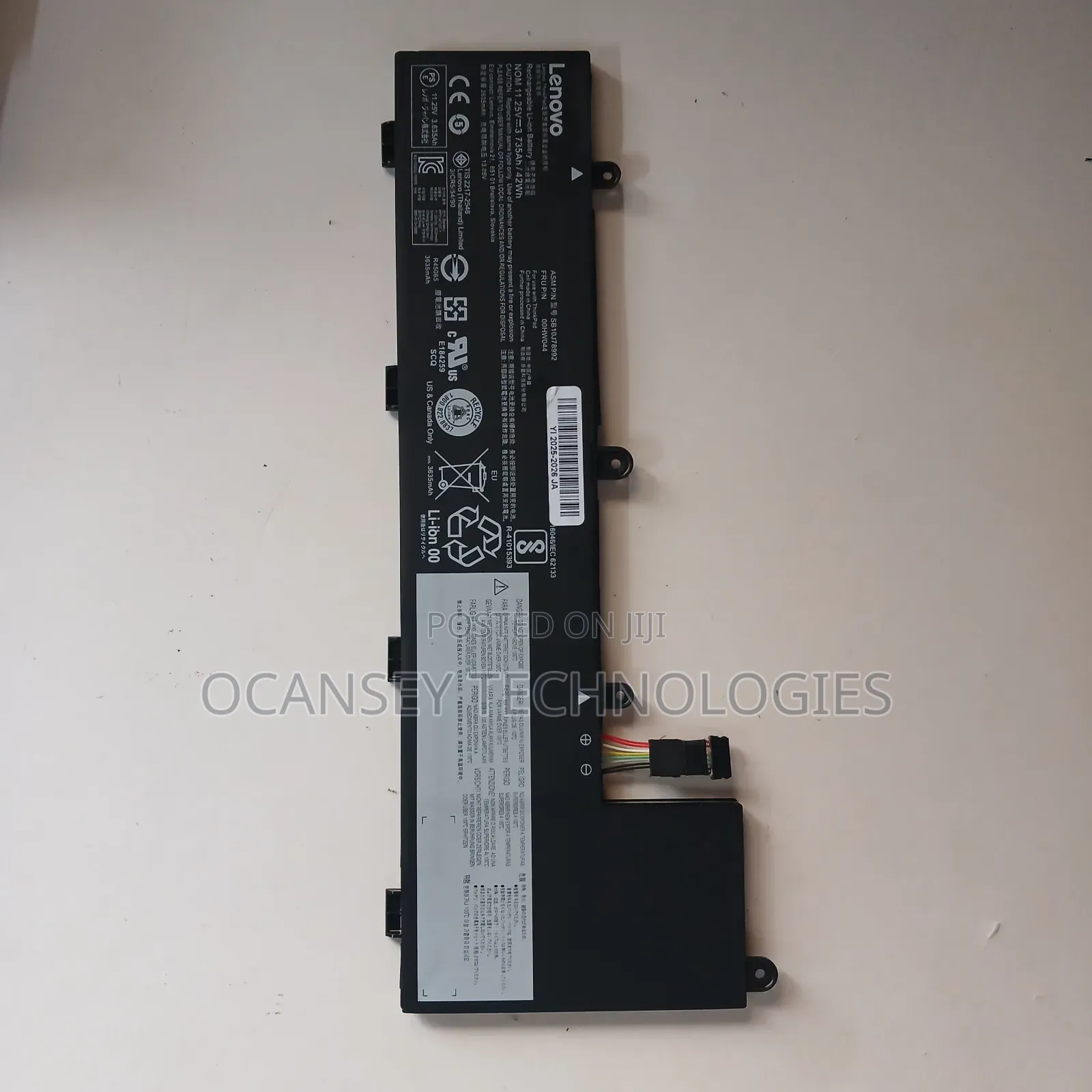 Original Lenovo 00hw044 Laptop Battery