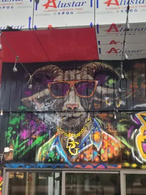 Wall Art Building Design Painting