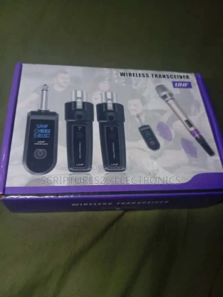 Wireless Microphone, Guitar Jack Adapter
