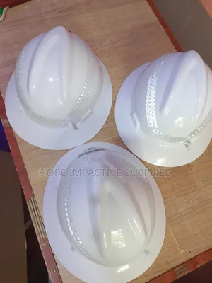 Underground Mining Helmet With Reflectors.