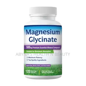 Magnesium Glycinate 500mg (120 Capsules)
