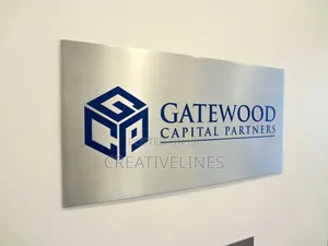 Office Logo Signage.