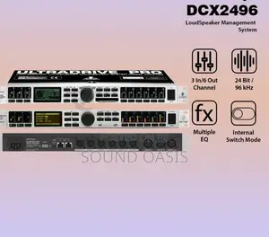 Behringer Ultra-Drive Pro Dcx2496 LMS Driverack