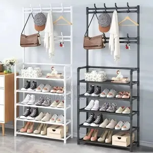 Big Size Shoe Rack With Hanging Area