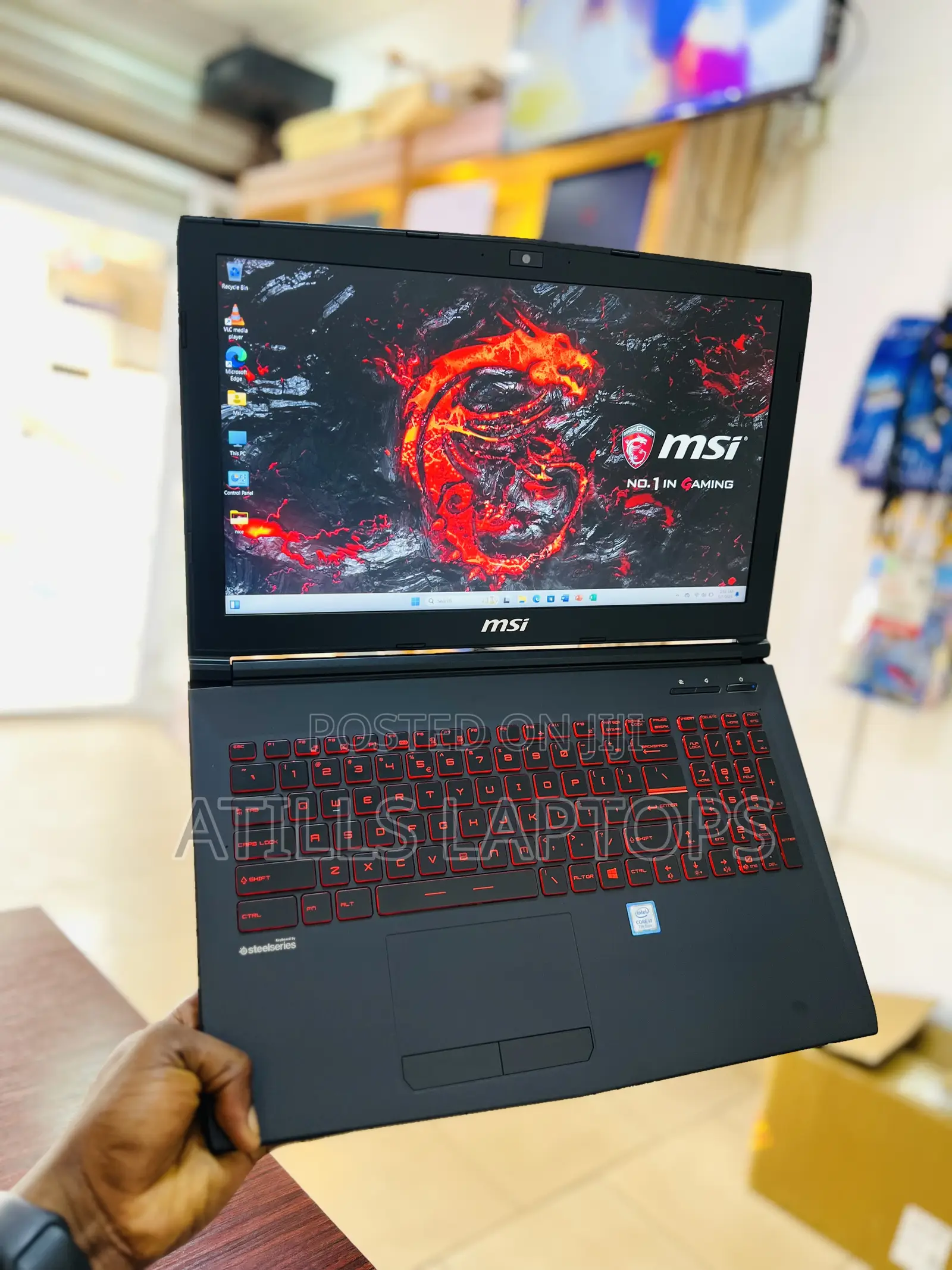 Laptop MSI GL62M 7RDX 16GB Intel Core I7 HDD+SSD 1.5T
