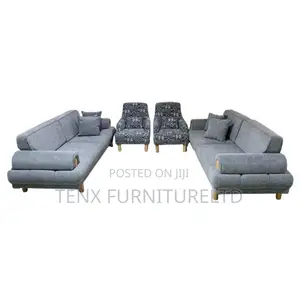 Sofa Set 3+3+1+1 Chair Walnut (Accasia)