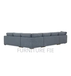 Vasher 166” 6 Seater Fabric Sectional Sofa With Cuddler.Usa.