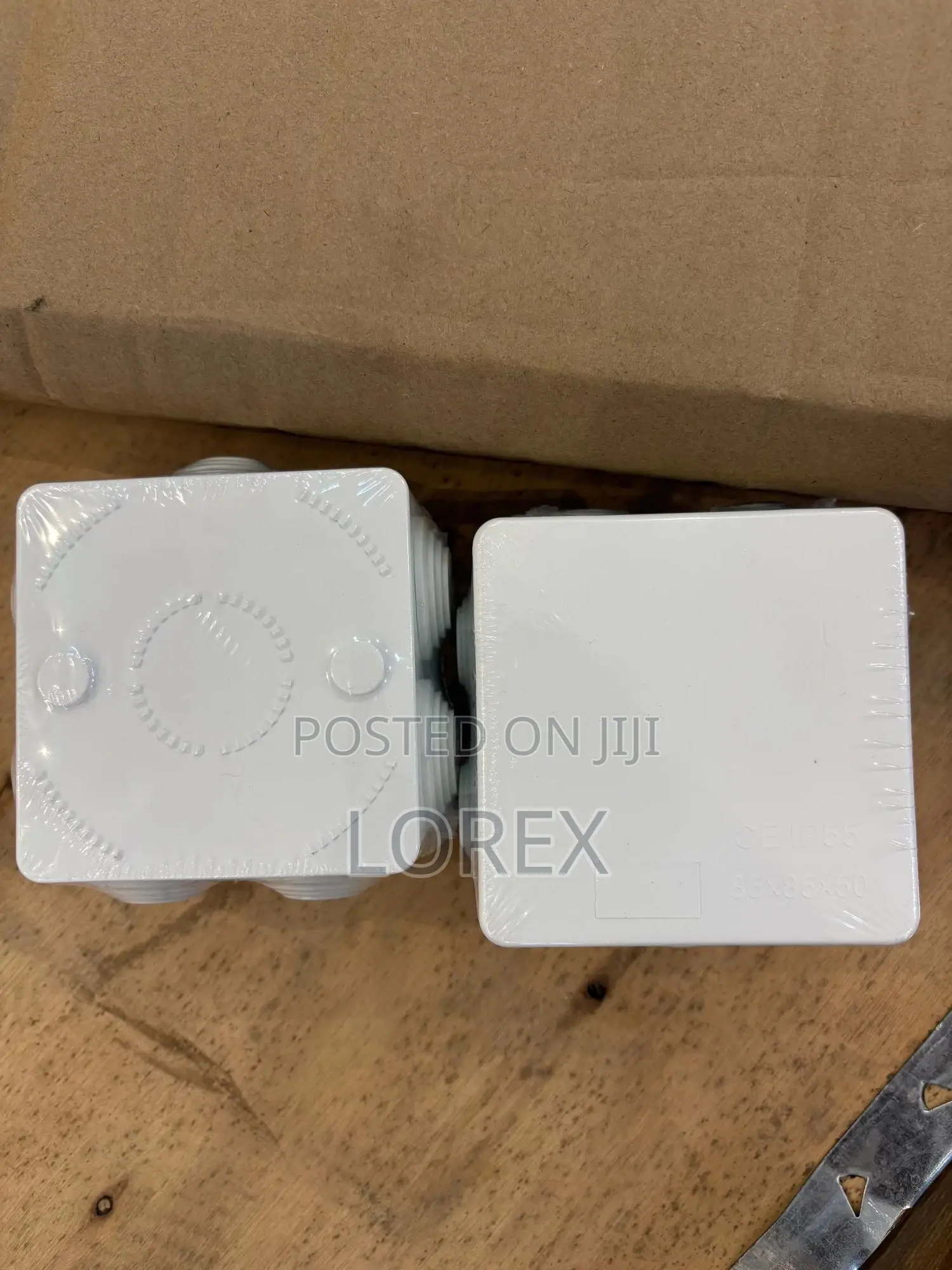 Junction Box CCTV 3x3 85x85x50 3by3