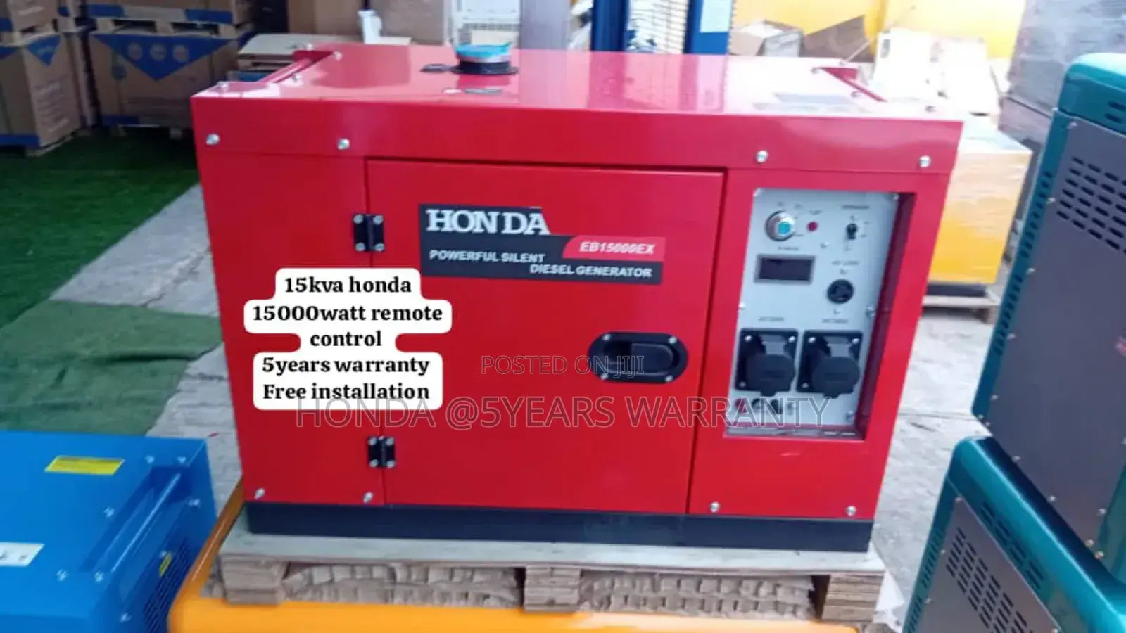 Community Power Hub Honda 15kva 15000watt Remote Control