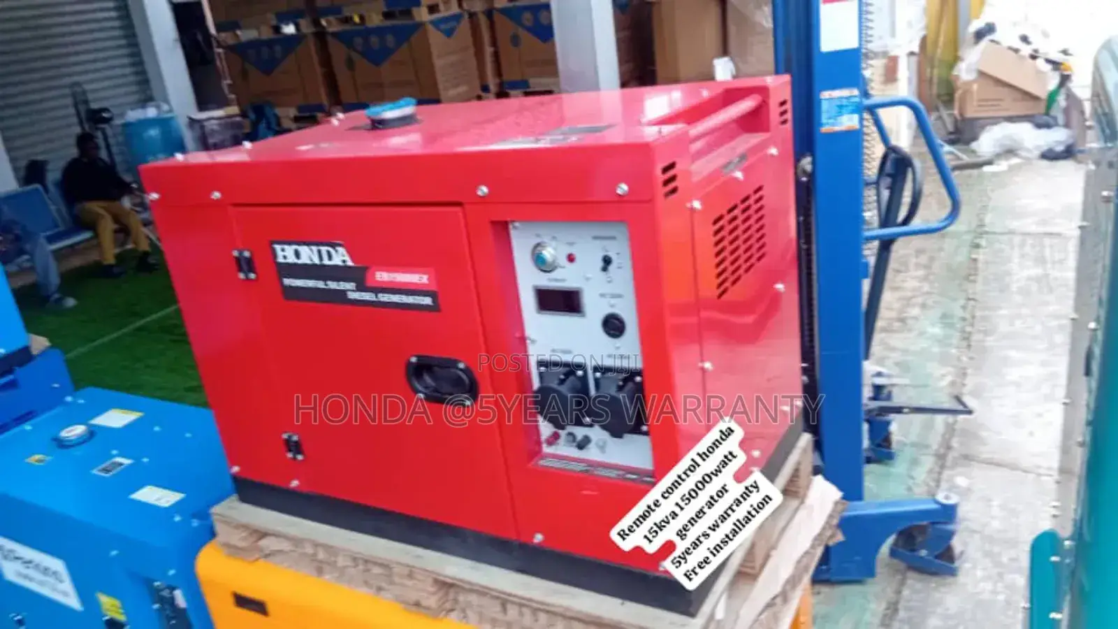 Earth Friendly Energy 15kva Honda 15000watt Remote Control