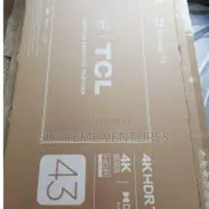 TCL 43" 43p635 FHD Smart Tv Crystal Clear Picture Android Tv
