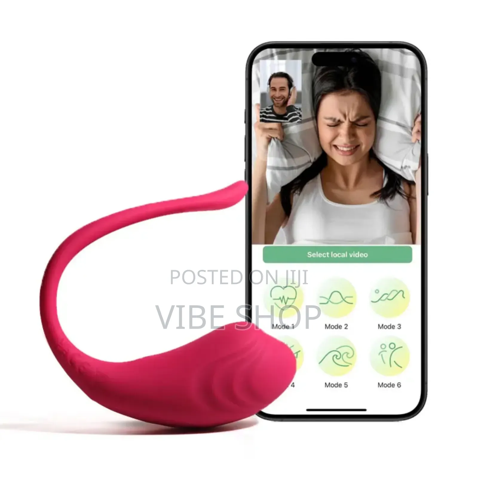 Egg Vibrator Sex Toy (App Controlled)