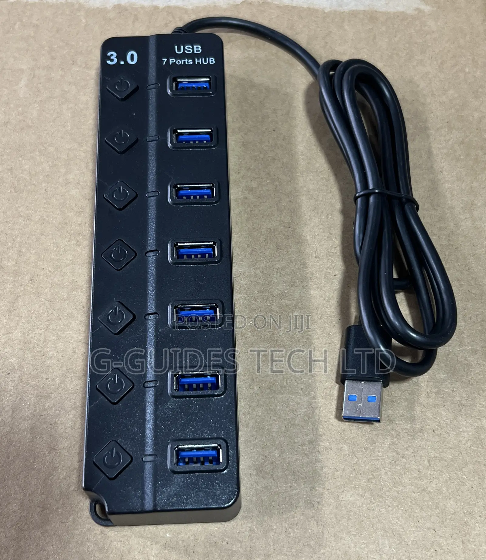 7-Port Usb 3.0 Hub ,7port 3.0 Usb Hub With Super Speed 5gbps