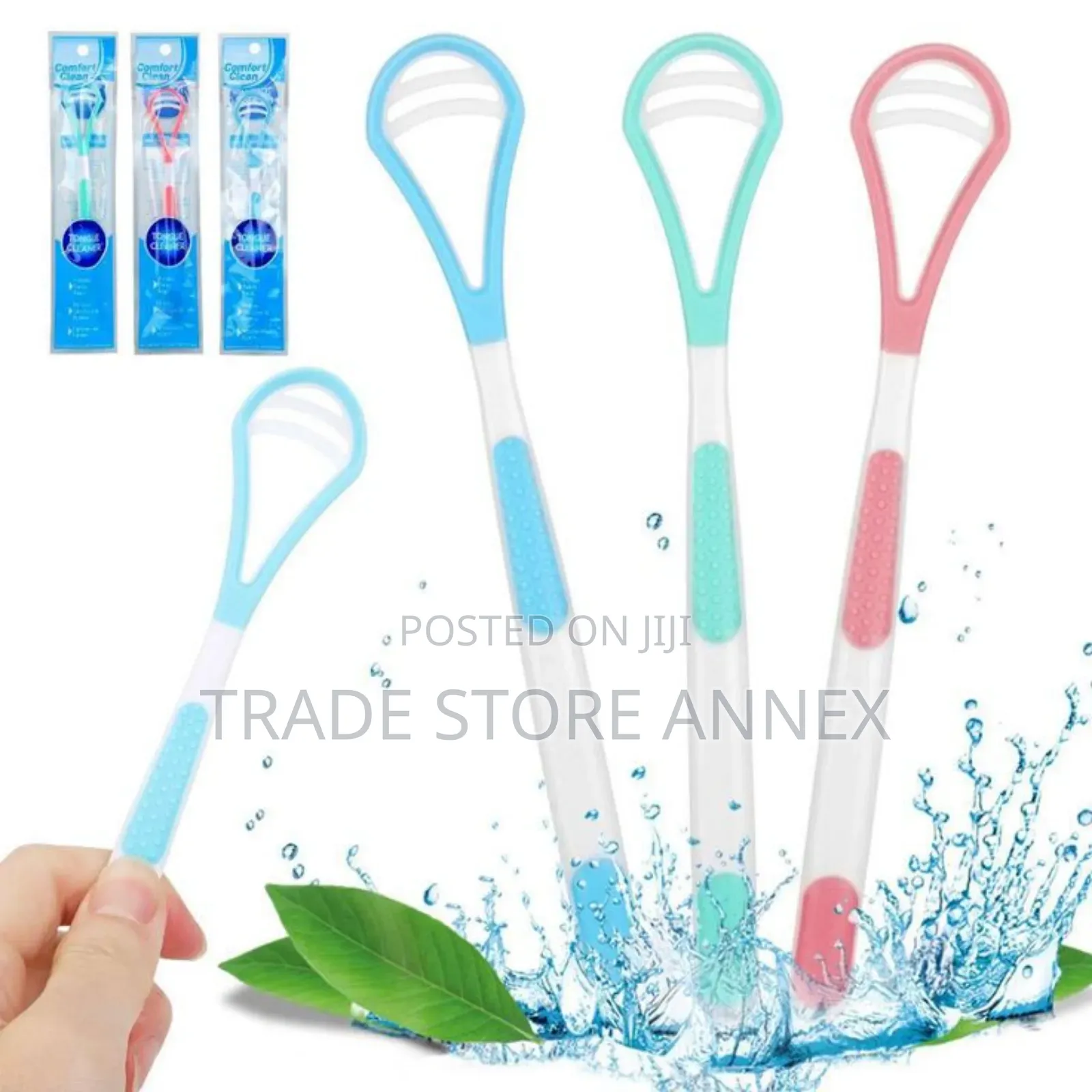 Tongue Scraper Silicon - 25pcs (Wholesale)