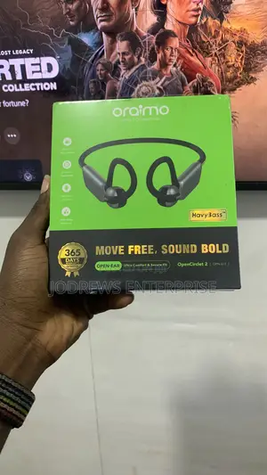 Oraimo Opencirclet 2 Ipx5 Steps Tracking Open-Ear Headphones