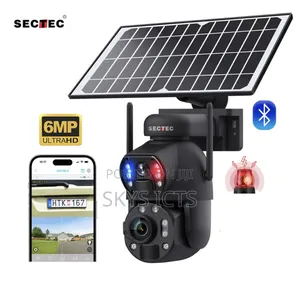 20x Zoom Solar Dual Lens 4g Camera