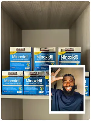 Kirkland Minoxidil 5% Undiluted Effective For Hair Regrowth (Box (1x6)
