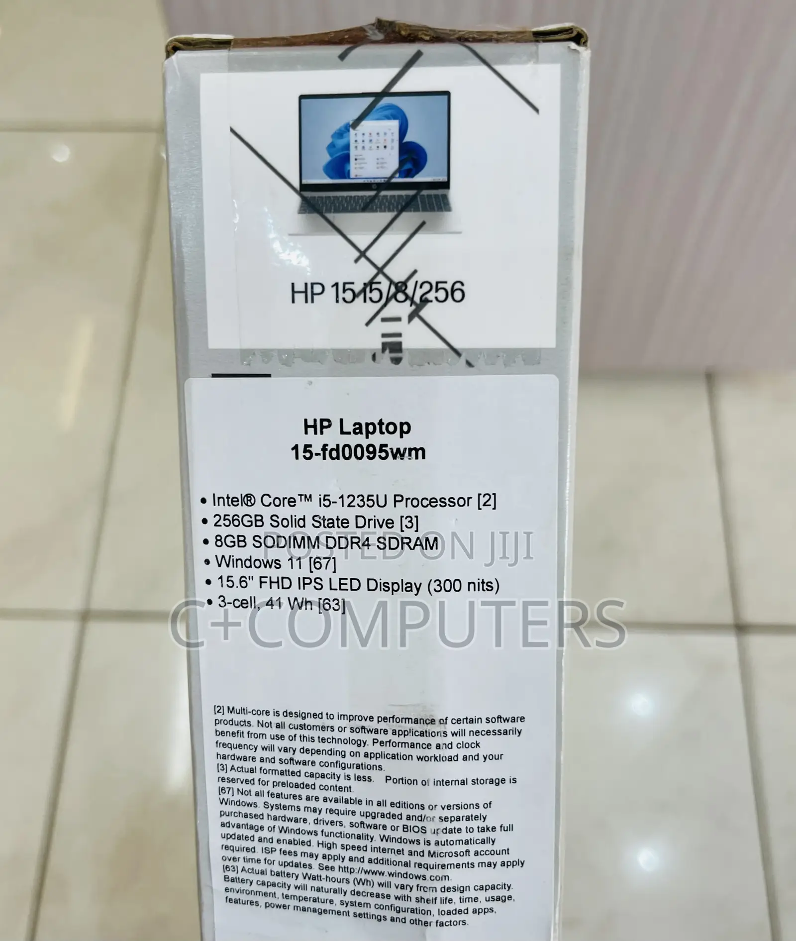 New Laptop HP 15 8GB Intel Core I5 SSD 256GB