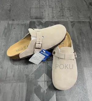 Birkenstock Boston Suede Clogs