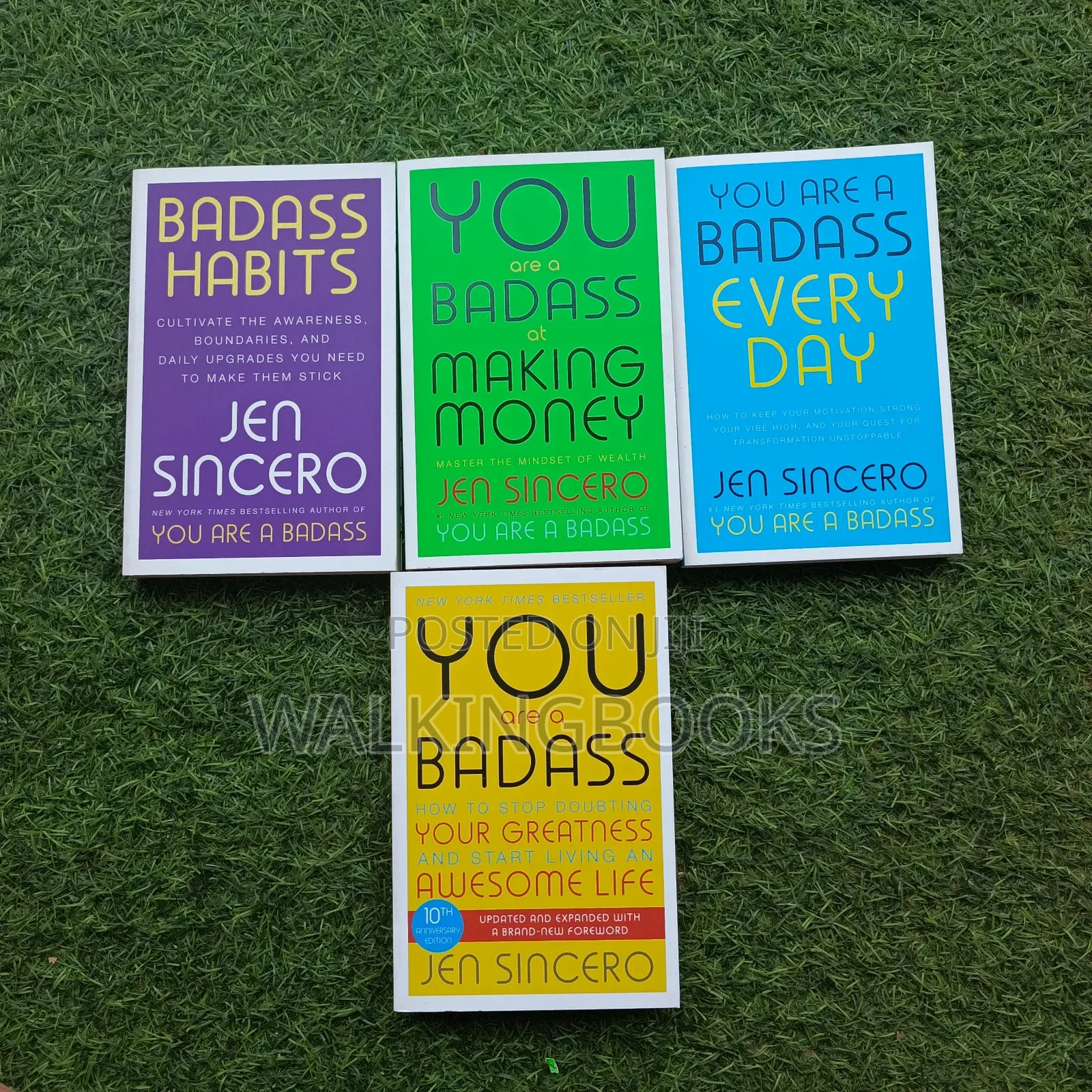 Badass Books- Jen Sincero(175 Cedis Each)