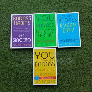 Badass Books- Jen Sincero(175 Cedis Each)