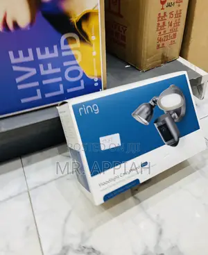 Powerful and Durable Ring Floodlight Camera Wired Pro.