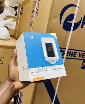 Convenient Ring Sportlight Cam Plus Security Camera.