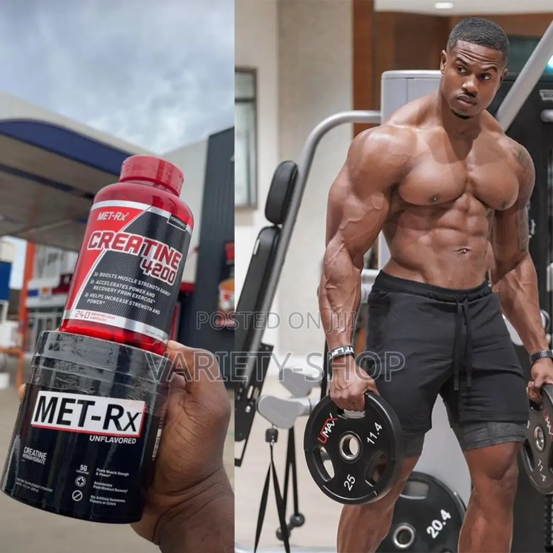 Mad Muscles Protein Combo (Creatine Capsules + Powder)
