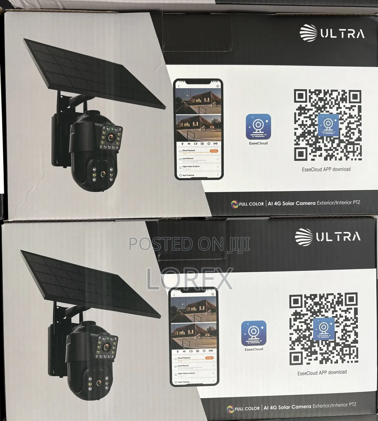 Solar 4g Sim Camera 6mp 2 Way Audio and Human Detection