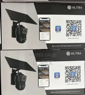Solar 4g Sim Camera 6mp 2 Way Audio and Human Detection