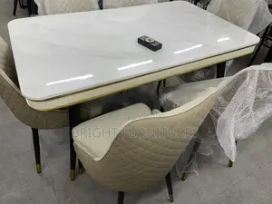 High Quality Imported New Design Marble Top Dining Sets