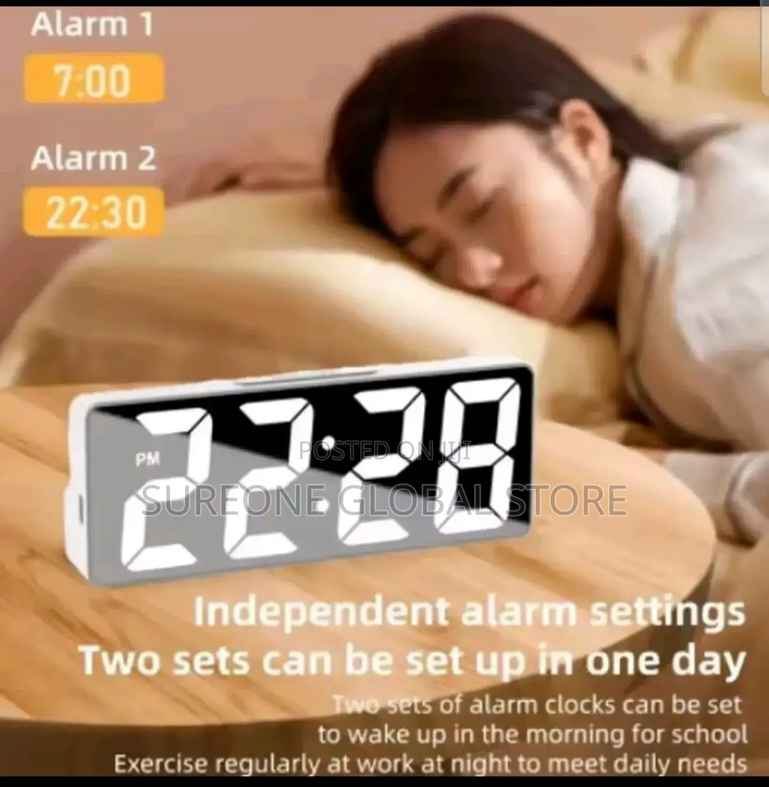 Multi-Function Digital Alarm Clock