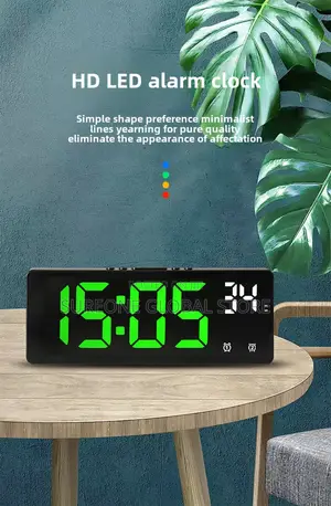 Voice Control Digital Alarm Clock