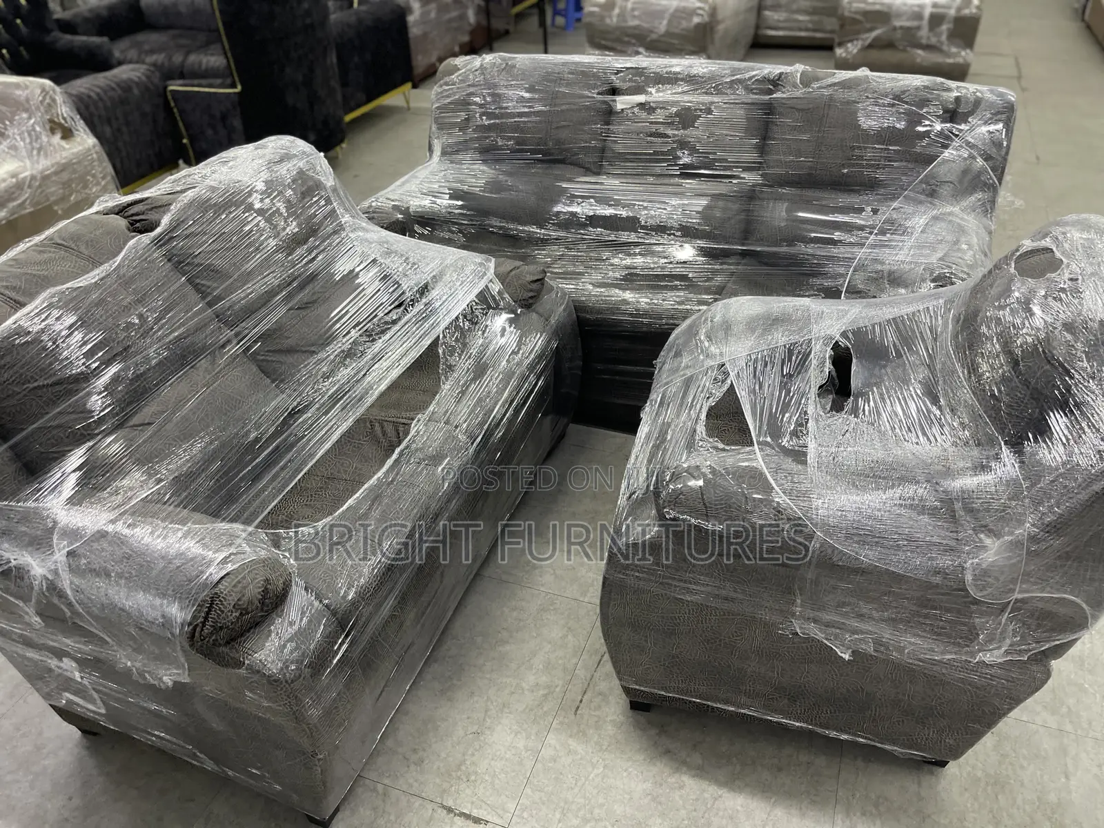 High Quality Leather Sofa Sets (3in1+2in1+1single)