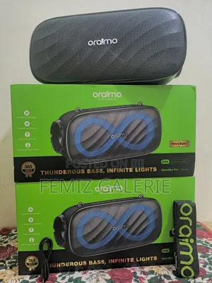 Oraimo Spacebox Pro 80w Karaoke-Support Wireless Speaker