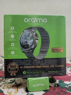 Oraimo Watch Nova Rv 1.39" Hd Video Faces Support