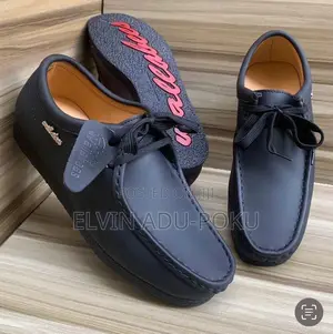 Clarks Originals Wallabee Leather ” Black”