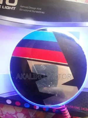 BMW Crown With Blue Light