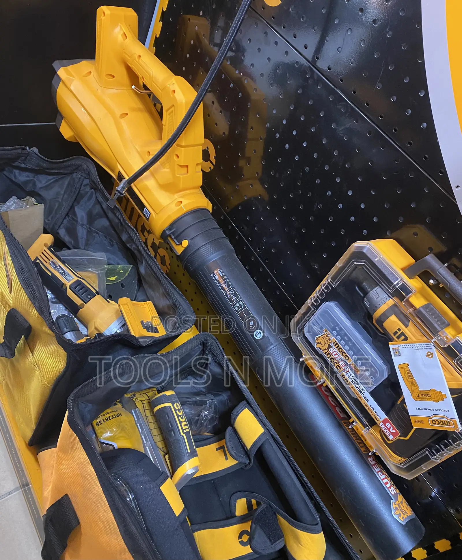 Ingco Cordless Blower (With 1 4.0ah Battery and Charger)