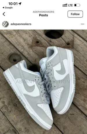 Nike Dunk Low Grey/White Sneaker