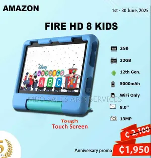 New Amazon Fire HD 8 (12 gen) 32 GB Blue
