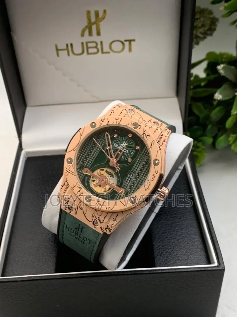 Green Strap Hublot Collection