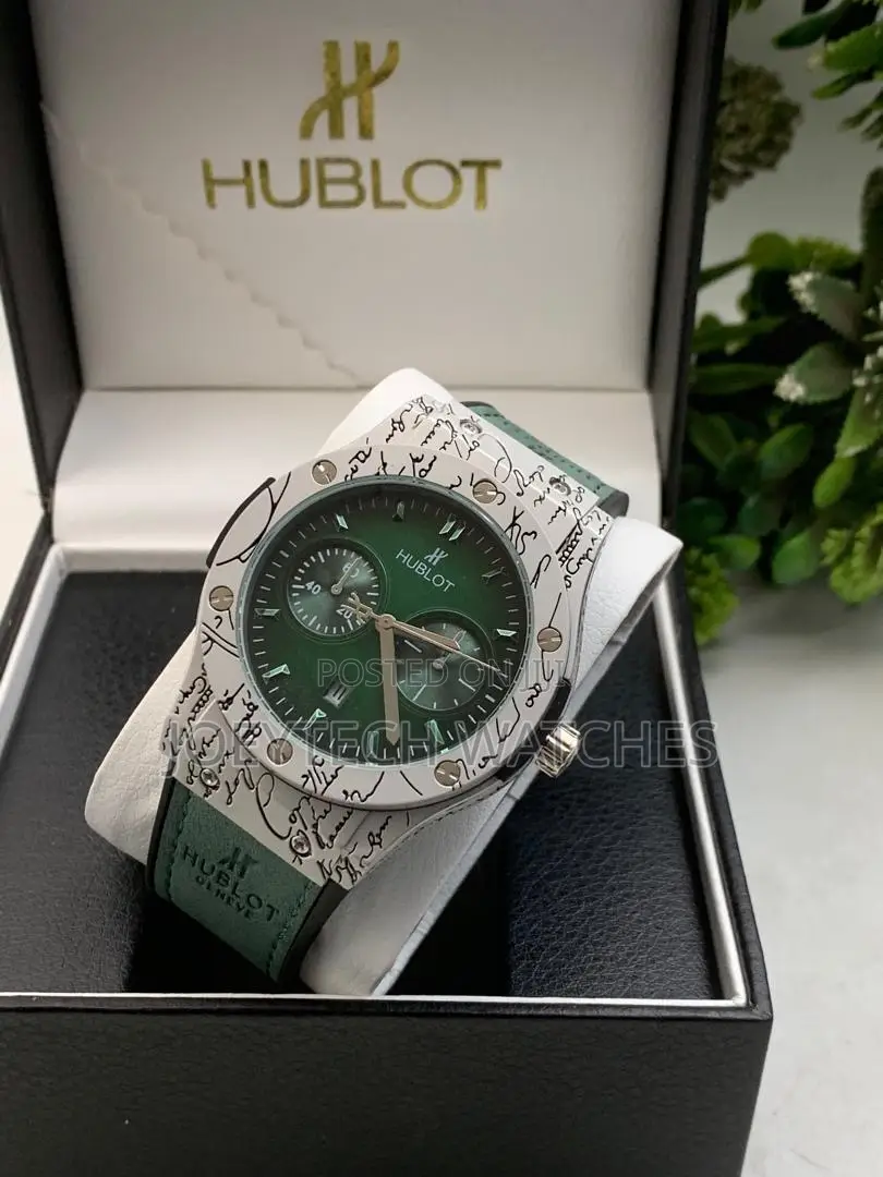 Green Strap Hublot Collection